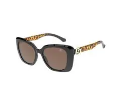 Oculos Sol Colcci Ellen Preto C/Marrom/L Marrom Polariz