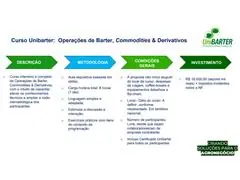 Curso Operações de Barter, Commodities & Derivativos - 1