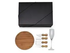 Conjunto de Tábua Taça e Utensílios 6 Peças - 1