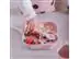 Kit de Alimentação Infantil Silicone 4 Peças Rosa Petit Piá - 1