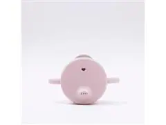 Copo de Silicone Infantil 2 em 1 Rosa com Alça 270ml Petit Piá - 3