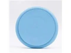 Prato Infantil Silicone com Divisórias e Ventosa Azul Petit Piá - 4