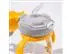 Copo Infantil Tritan com Alça Removível e Canudo Sol 220ml Petit Piá - 1