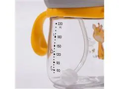 Copo Infantil Tritan com Alça Removível e Canudo Sol 220ml Petit Piá - 3