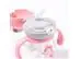 Copo Infantil Tritan com Alça Removível e Canudo Lia 220ml Petit Piá - 2