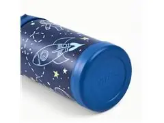 Garrafa Térmica Infantil Astronauta Azul Brilha no Escuro Thermos355ml - 5