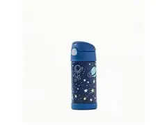 Garrafa Térmica Infantil Astronauta Azul Brilha no Escuro Thermos355ml - 6