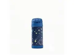 Garrafa Térmica Infantil Astronauta Azul Brilha no Escuro Thermos355ml - 7