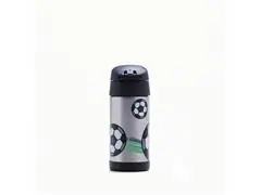 Garrafa Térmica Infantil Funtainer Futebol F401 Thermos 355ml - 6