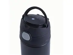 Garrafa Térmica Infantil Funtainer F404 Preta Thermos 470ml - 3