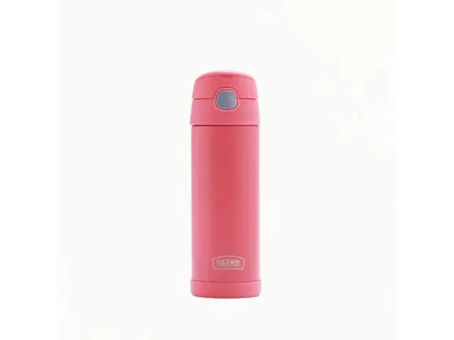 Garrafa Térmica Infantil Funtainer F404 Coral Thermos 470ml