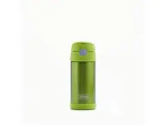 Garrafa Térmica Infantil Funtainer F401 Verde Thermos 355ml