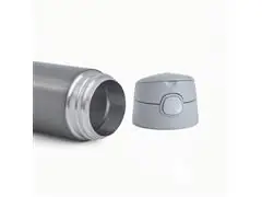 Garrafa Térmica Infantil Funtainer F404 Cinza Claro Thermos 470ml - 4