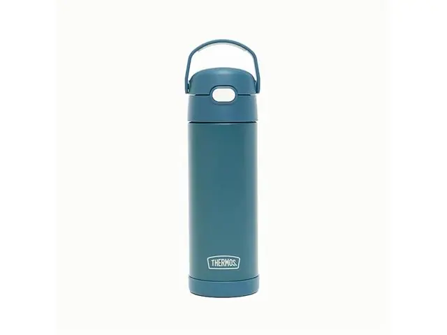 Garrafa Térmica Thermos Funtainer F411 Verde Mar 470ml