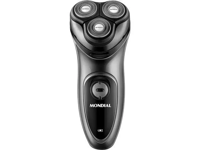 Barbeador Elétrico Power Shave Mondial Preto/Prata 5W Bivolt - BE-02