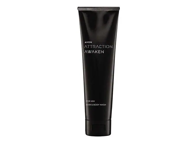 Attraction Awaken Para Ele Shampoo Cabelo e Corpo 90ML