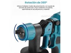 Pistola de Pintura Inalámbrica Recargable - 1