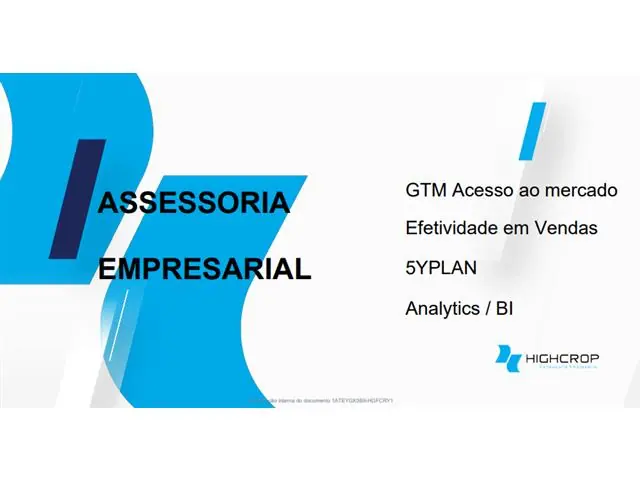 PLANO DE NEGÓCIO INTEGRADO / ASSESSORIA EMPRESARIAL