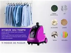 Vapor e Ferro de Passar Roupa Gadnic 1800W Vertical 110V - 3