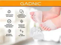 Par de Protetor de Silicone Protege Dedos Gel Gadnic - 1