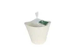 Kit Evo Cesto Cachepot 3 Peças - Marfim - 4