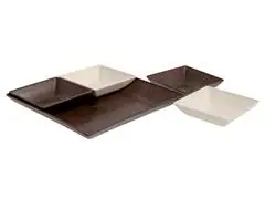 Kit Evo Para Petiscos 5 Peças - Imbuia