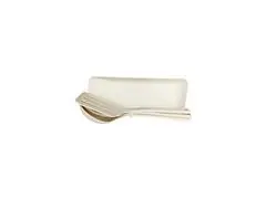 Kit Evo de Utensílios com Travessa 4 Peças - Marfim - 2