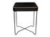 Mesa Carol cuadrada 35 x 35 x 45 cm color negro - 0