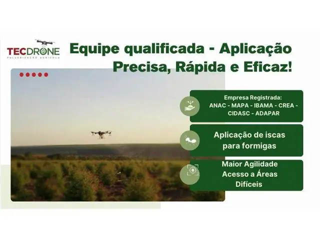 PULVERIZAÇÃO COM DRONES AGRÍCOLAS - Tecdrone