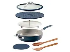 Kit 7 peças All in one Plus Tramontina Revestimento Cerâmico e Silic