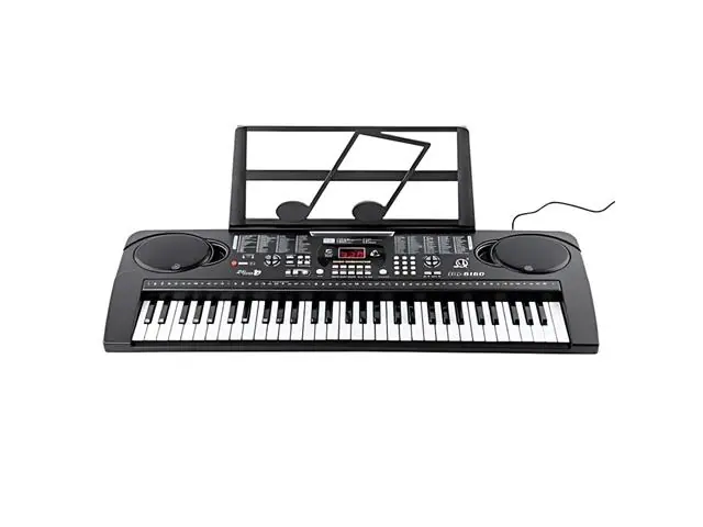 Teclado Musical GADNIC 61 Teclas com Microfone 110V