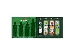 Pack com 4 garrafas de Tanqueray Ten Sevilla Rangpur e London Dry