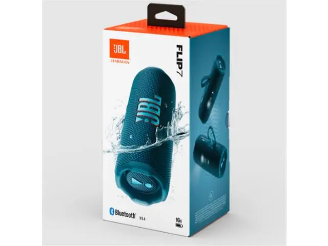Caixa de Som Bluetooth JBL Flip 7 Blue JBLFLIP7BLUBR