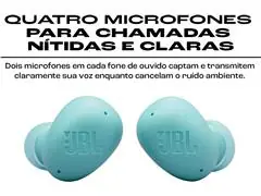 Fone de Ouvido Bluetooth JBL Wave Buds 2 Blue JBLWBUDS2BLU - 4