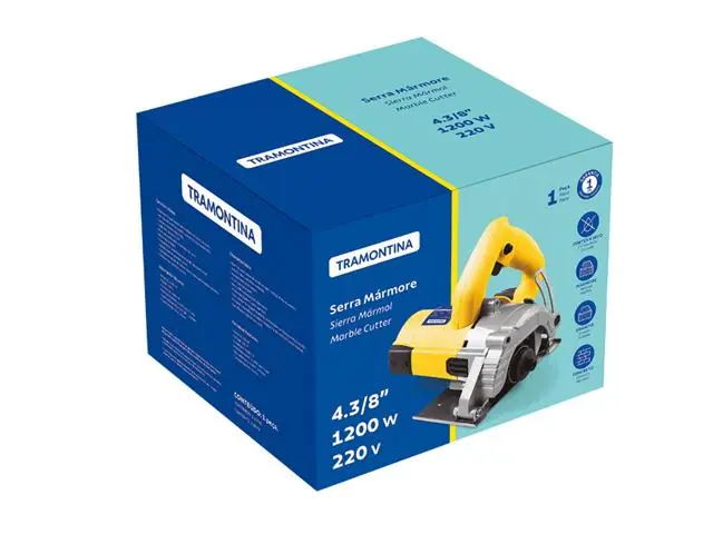 Serra Mármore 1200 W 4.3/8" 220 V Tramontina