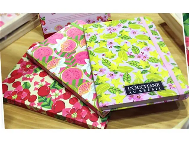 L'Occitane Caderno Alegria