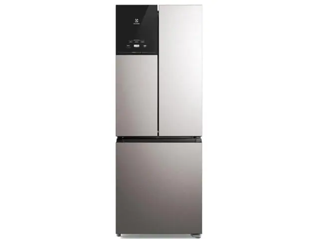 Geladeira French Door Electrolux 3 Portas Frost Free 480L Inox 110V