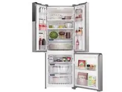 Geladeira French Door Electrolux 3 Portas Frost Free 480L Inox 110V - 4