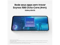 Smartphone Samsung Galaxy A56 5G, 128GB, 8GB RAM, 6.7", Verde - 6