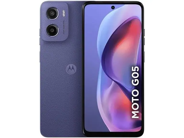 Smartphone G05 Motorola Violeta 128GB 12GB RAM Helio G81