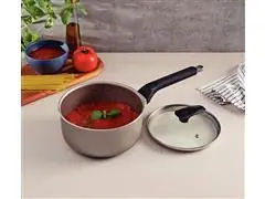 Panela Tramontina Milazzo Antiaderente Starflon Max Amêndoa 16 cm - 3