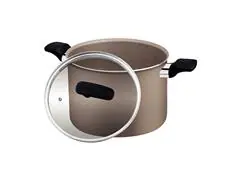 Caldeirão Tramontina Milazzo Antiaderente Starflon Amêndoa 26 cm 9,6 L - 1