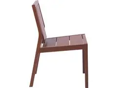 Cadeira Tramontina Lanati em Madeira Jatobá com Encosto de Madeira FSC - 1