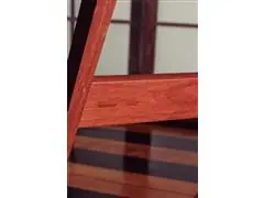 Mesa Dobrável Tramontina Lanati Redonda em Madeira Jatobá 90 cm FSC - 1