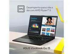 NOTEBOOK ASUS E1504 RYZEN 3 7320U 8GB 256GB SSD 15.6" W11 - 2