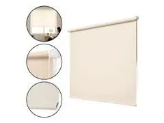 Soft Linho Persiana Rolo 160X160 Bege - 0