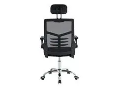Cadeira De Escritorio Malha Com Encosto Athos Hib Na - 2