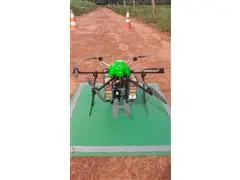 Puverizações e Sistematização com drones - 3