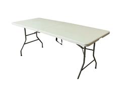 Mesa plegable de plastico 1.83m