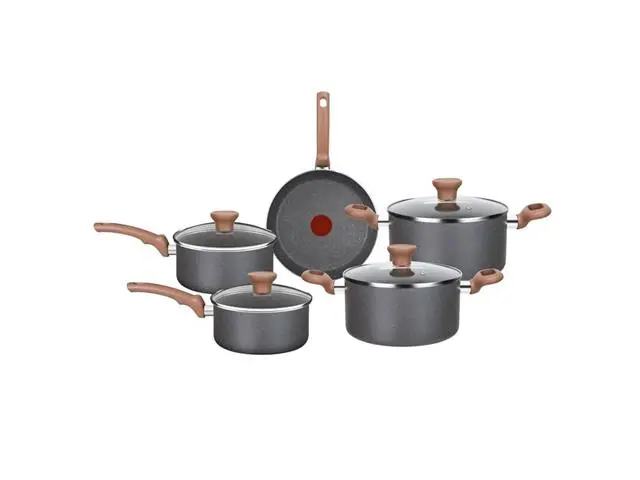 Jogo de Panelas Rochedo Natural Stone 5 peças